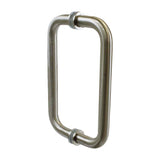 BM8X8WBR: Brass Back-to-Back Tubular Pull Handle with Metal Washers