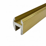 AHK95: Kit de cabezal de puerta de ducha de aluminio, 95" de largo.