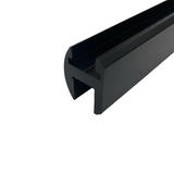 AHK95: Kit de cabezal de puerta de ducha de aluminio, 95" de largo.