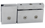 VH108: Top or Bottom Mount Pivot Hinge With Attached U-Clamp , Square Edge Style.