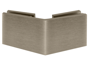 SGC3310: 2-inch Square  Clamp, 135 Degree Glass to Glass.