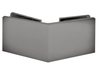 SGC3310: 2-inch Square  Clamp, 135 Degree Glass to Glass.