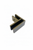 FS90:  Frameless Stiffener, 90 Degree Glass to Glass Connector.