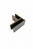 FS90:  Frameless Stiffener, 90 Degree Glass to Glass Connector.