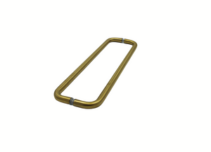 TB18X18SS: Stainless Steel Back to Back Towel Bar, without Metal Washers