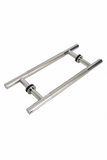 KNLP8X8: Stainless Steel 8" Knurled Ladder Pull With Metal Washer