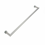 MT18WSS:  18" Stainless Steel  Towel Bar, Mitered Style , With metal washer.