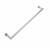 MT24WSS: Toallero de acero inoxidable de 24", estilo ingleteado, con arandela de metal.