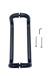 OP12 : 12" Stainless Steel  Offset Pull Handle, Back to Back Mounted,
