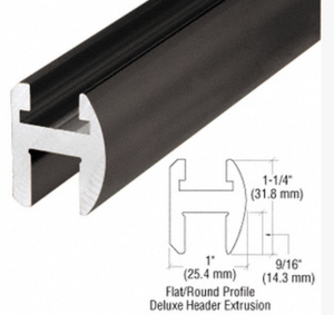 SDH95:  95" Shower Door Header Kit