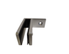 FS90W:  Frameless Wall Bracket Stiffener, 90 Degree Wall to Glass.