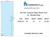 SD7828-10,  3/8‚ Clear Tempered Glass Shower Door, 28"x78".