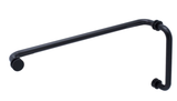 TB8X18WSS:  Stainless Steel  Pull Handle/Towel Bar Combo Set, With Metal Washer.
