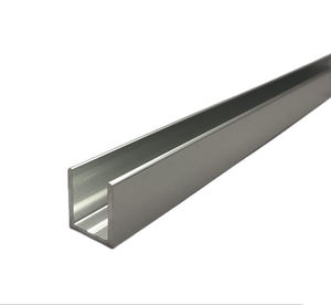 SDCD12 :  3/4" (19 mm) high profile Deep U-Channel, For 1/2" Glass.