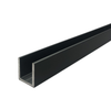 SDCD38 :  3/4" (19 mm) high profile Deep U-Channel, Fit for 3/8" Glass.