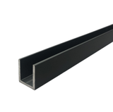 SDCD12 :  3/4" (19 mm) high profile Deep U-Channel, For 1/2" Glass.