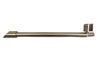 SB006:  Fixed panel support bar, Wall to glass, Length adjustable from 12" to 20".