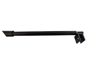 SB006:  Fixed panel support bar, Wall to glass, Length adjustable from 12" to 20".