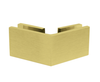 SGC3310: 2-inch Square  Clamp, 135 Degree Glass to Glass.