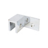 SOG-L: Conector de vidrio, montaje en pared izquierda, sin fabricación de vidrio.