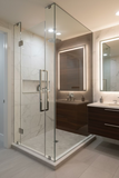 SQ24X24SS:  24" Stainless Steel Towel Bar, Square Style, Double side mounted.