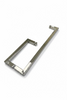 SQ8X18SS: Juego combinado de tirador de 8" y toallero de 18", estilo cuadrado, material de acero inoxidable.