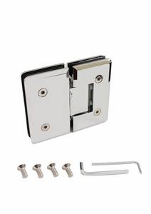 HH203: Heavy Duty 180 degree Glass-to-Glass