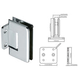 HH207: Heavy Duty Wall Mount with Short back plate