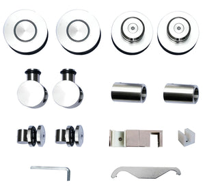 NY78KIT: New York series sliding shower door hardware long box kit.